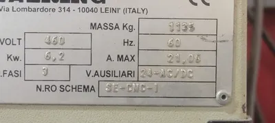 2007 TAURING DELTA 60 Angle Bending Rolls | Mohawk Machinery (9)