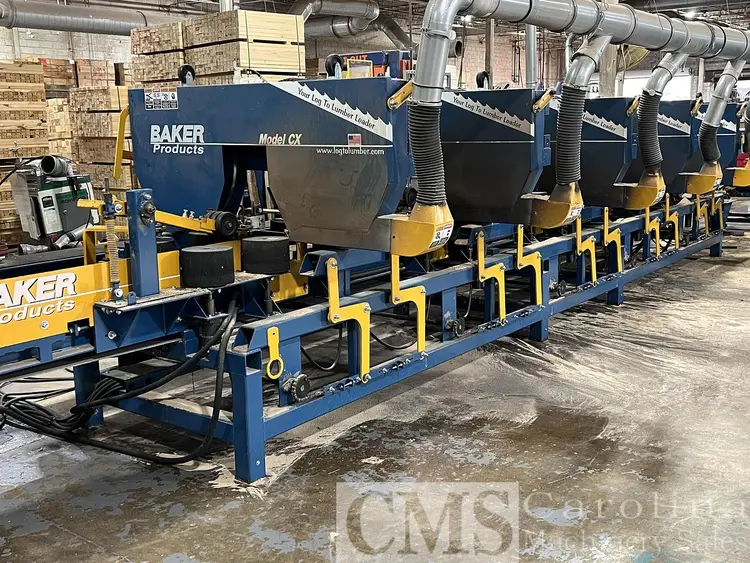 Used 2024 BAKER MODEL CX 5-HEAD RESAW WITH RETURN Sawmill Resaws North Carolina US | CAROLINA MACHINERY SALES #461534
