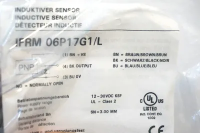 NEW BAUMER ELECTRIC IFRM06P17G1-L INDUCTIVE SENSOR IFRM06P17G1L