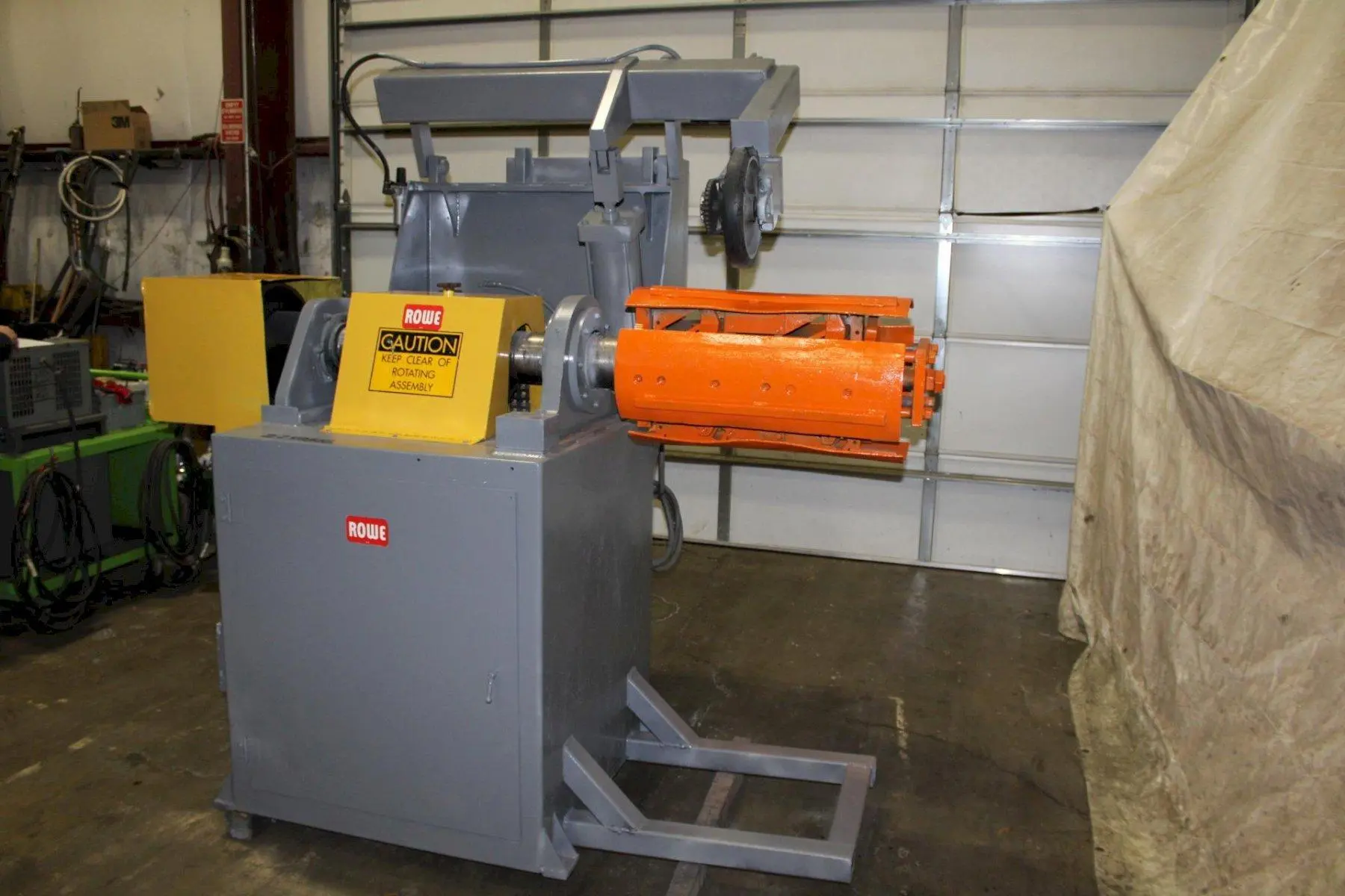 10000 LB X 28" ROWE MOTORIZED UNCOILER