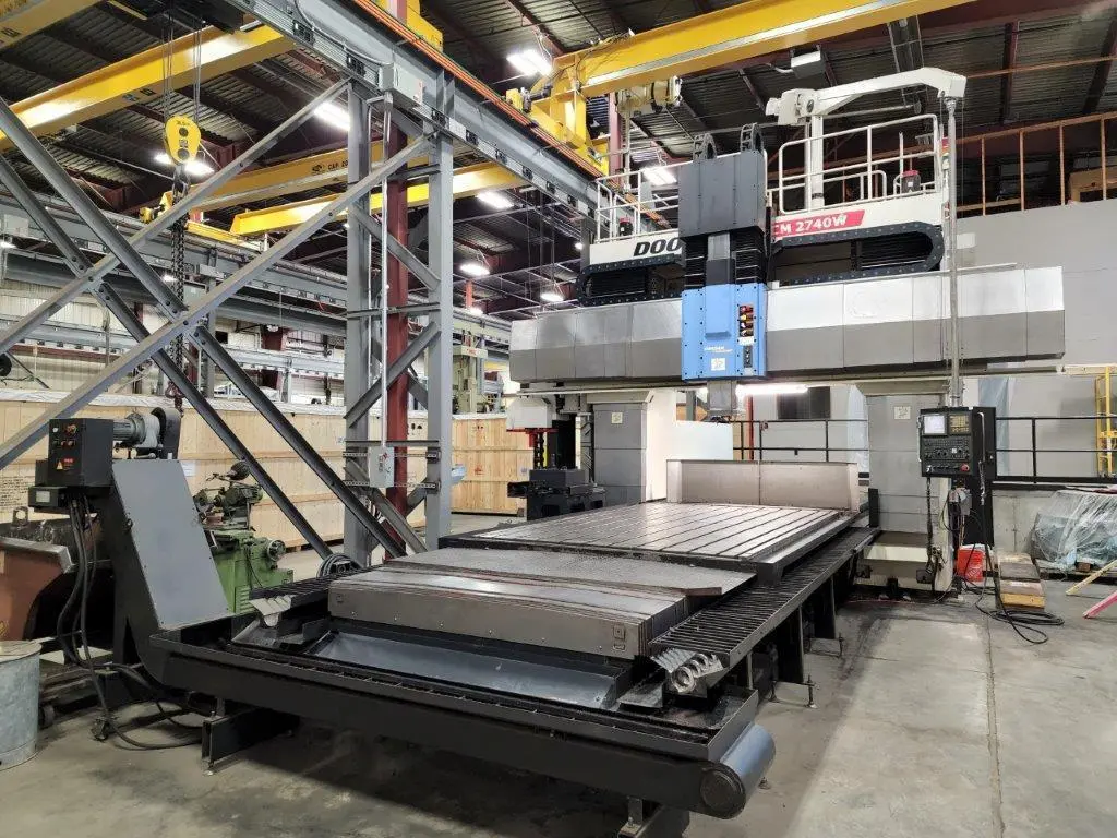 Used 2009 DOOSAN DCM 2740 Gantry Machining Centers (incld. Bridge & Double Column) Minnesota US | Orca Machine Tools, Inc. #1262776