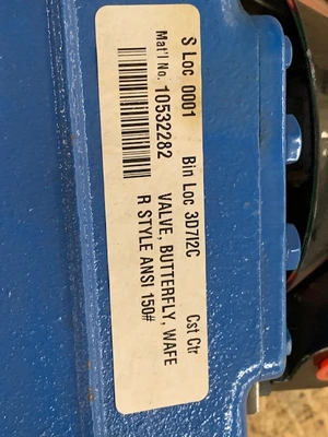 Neles Jamesbury 3" Butterfly Stainless Valve New Storeroom Spare