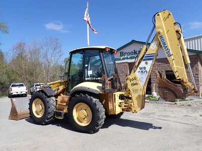 Used 2006 KOMATSU WB150AWS-2N Backhoes Massachusetts US | Brookside Equipment Sales #1422158