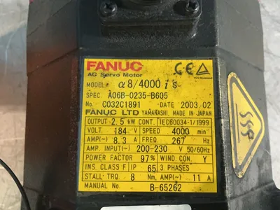 Used 2003 FANUC A06B0235B605 Motors (misc) Ohio US | HGR 24 #1290109