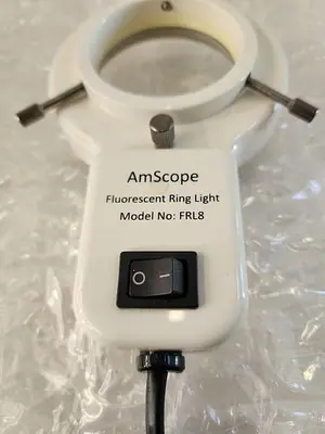 AMSCOPE FLUORESCENT RING LIGHT FRL8