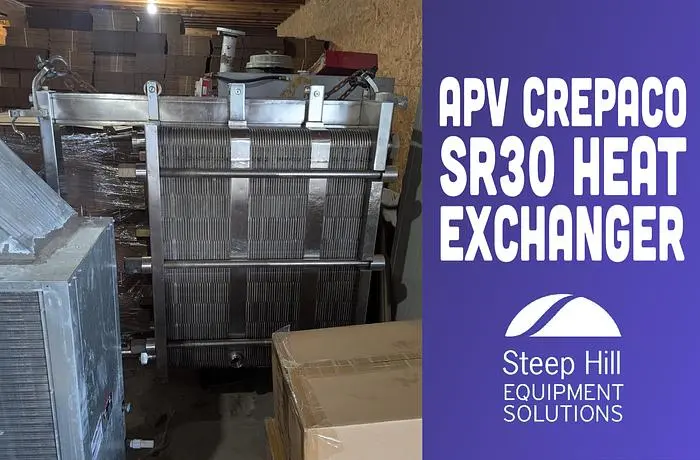 Used APV CREPACO SR30 Heat Exchangers | Steep Hill Equipment Solutions #772672