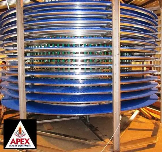 New | in-Stock APEX _UNKNOWN_ Spiral Conveyors Florida US | Apex Bakery  Equipment #1179142
