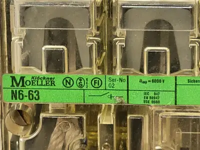 USED KLOCKNER-MOELLER N6-63