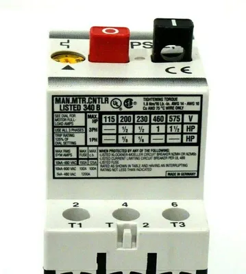 NEW KLOCKNER MOELLER MPS-2,4 MOTOR STARTER MPS24