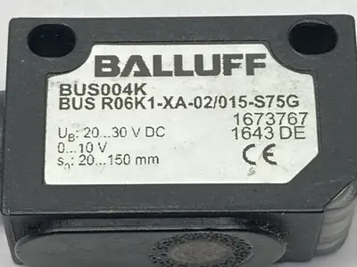 BUS R06K1-XA-02/015-S75G | Balluff  Ultrasonic Sensor BUS004K - Used