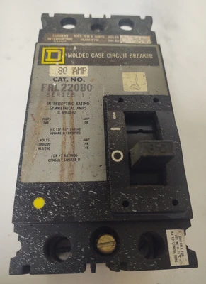 USED Square D ["FAL22080", "FAL-22080"]