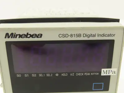 Minebea CSD-815B Digital Indicator For 96x96mm Strain Transducers CC-Link IP65