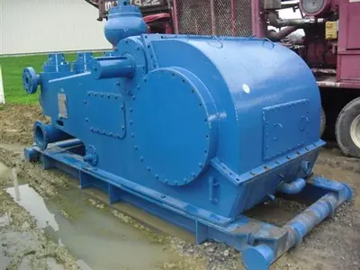 Used IDECO T-1000 TRIPLEX MUD PUMP Piston Pumps Pennsylvania US | East West Machinery & Drilling #1416156