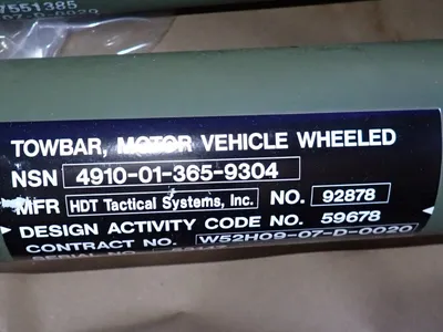 Used HDT TACTICAL SYSTEMS INC 4910013659304 Material Handling (misc) Ohio US | HGR 24 #927759
