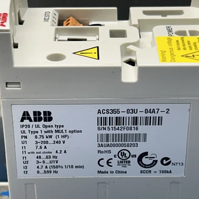 NEW ABB ACS355-03U-04A7-2