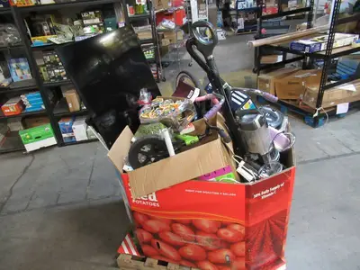 Pallet of Store Overstock and Ecommerce Product and Returns