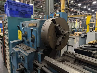 Mori Seiki MR-2000G Manual Lathe Apprx. 16" 3-Jaw Chuck, Apprx. 22-24" swing, Apprx. 76-78" distance