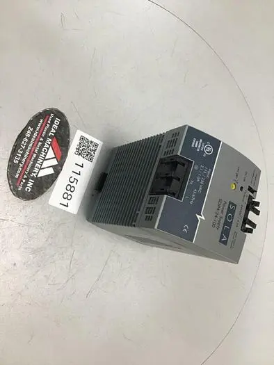 Used SOLA ELECTRIC SDP4-24-100 Power Supplies Michigan US | Ideal Machinery #575258