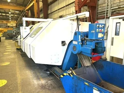 Used 1999 HANKOOK PROTURN 60B × 4000 CNC Lathes Illinois US | Bridgeline Machinery Corp. #1342720