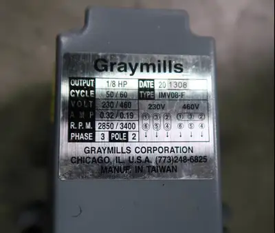USED GRAYMILLS IMV08-F