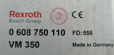 NEW REXROTH VM350 POWER SUPPLY 0608750110