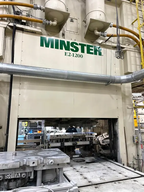 Used 2011 MINSTER E2-1200-120-60 Straight Side Presses Ohio US | D & D Industries #437911