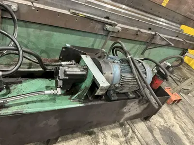 130 TON X 20' ACCURPRESS MODEL #713020 HYDRAULIC PRESS BRAKE, WITH UPGRADED TOUCH SCREEN CONTROLS: YOBRO #25003