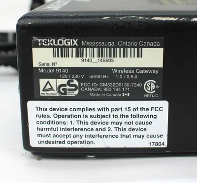 USED TEKLOGIX XZ850530