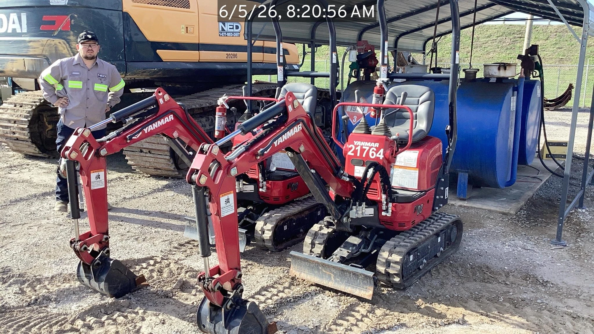 New | in-Stock 2023 YANMAR SV08-1D Crawler Excavators - Mini South Carolina US | National Equipment Dealers #1422444