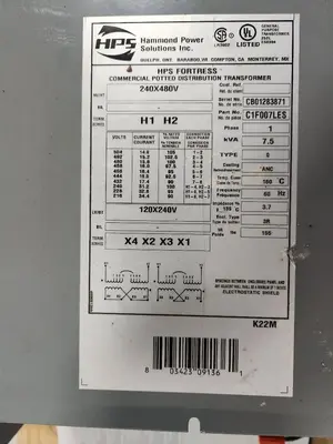 Used HAMMOND POWER SOLUTIONS C1F007LES Misc Industrial Equipment Kentucky US | Aucto #687472