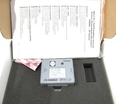 NEW OMEGA OM-SL-L110 CURRENT LOGGER OMSLL110