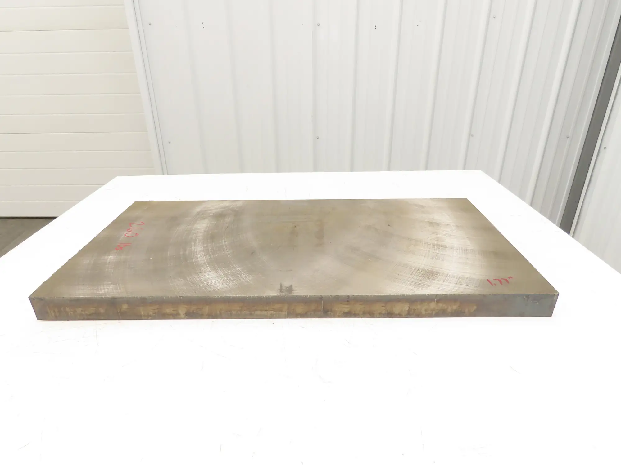 Carbon Steel Flat Ground Stock 1-3/4" x 16"x 32-1/4"  260Lbs