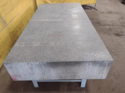 8' X 4' X 14" CHALLENGE PRECISION LAYOUT INSPECTION GRANITE TABLE: STOCK #23793