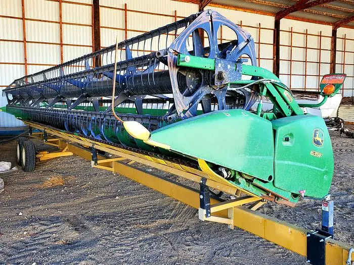 Used 2011 JOHN DEERE 635F Combines California US | Berry Machinery #910805
