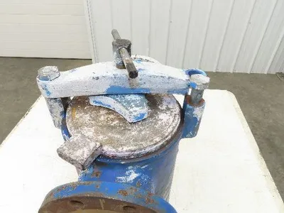 Hayward Model 72 Simplex 4" Inline Basket Strainer Cast Iron 200 PSI Flanged