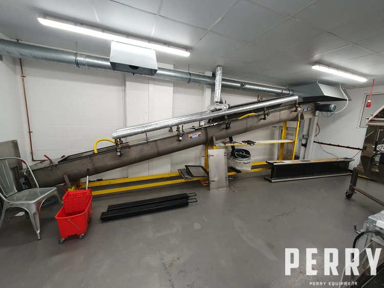 Perry 12" Diameter x 20' Long Conveyor Screw | Perry Equipment