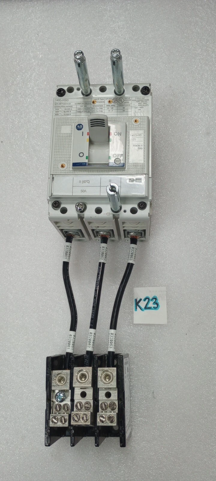USED Allen-Bradley Allen-Bradley 140G-G6C3-C30