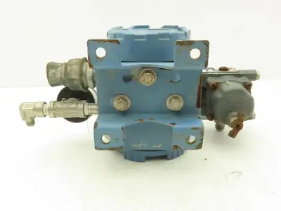 Fisher Rosemount 846 DS1J1 K5 Current to Pressure Transducer 3-15PSI W/Regulator