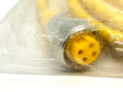 New | in-Stock Turck Minifast Connector Cordset 7/8"-16UN Female 4-Pin 4m U2045 Cable & Wire Michigan US | Maverick Industrial Sales #1391240