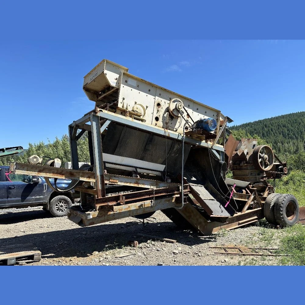 Telsmith 1021 Jaw Crusher and Screen Plant