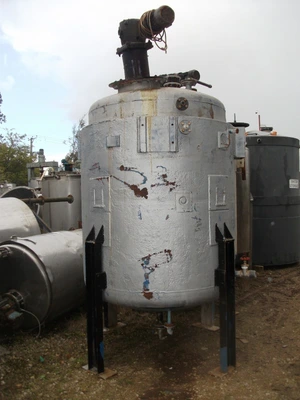 2,700L S/S Jktd Enclosed Mixer 2.2 kW
