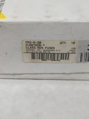 New | in-Stock COOPER BUSSMANN FRS-R-60 Miscellaneous Equipment (Electrical & Power) | Surplus Asset Holdings #1197966
