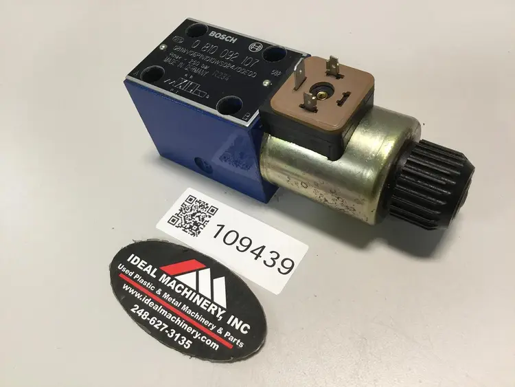 Used BOSCH 0 810 092 107 Valves/Fittings Michigan US | Ideal Machinery #608313