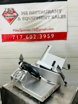 Bizerba GSPH Manual Deli Slicer 2014 Fully Refurbished Tested Working!