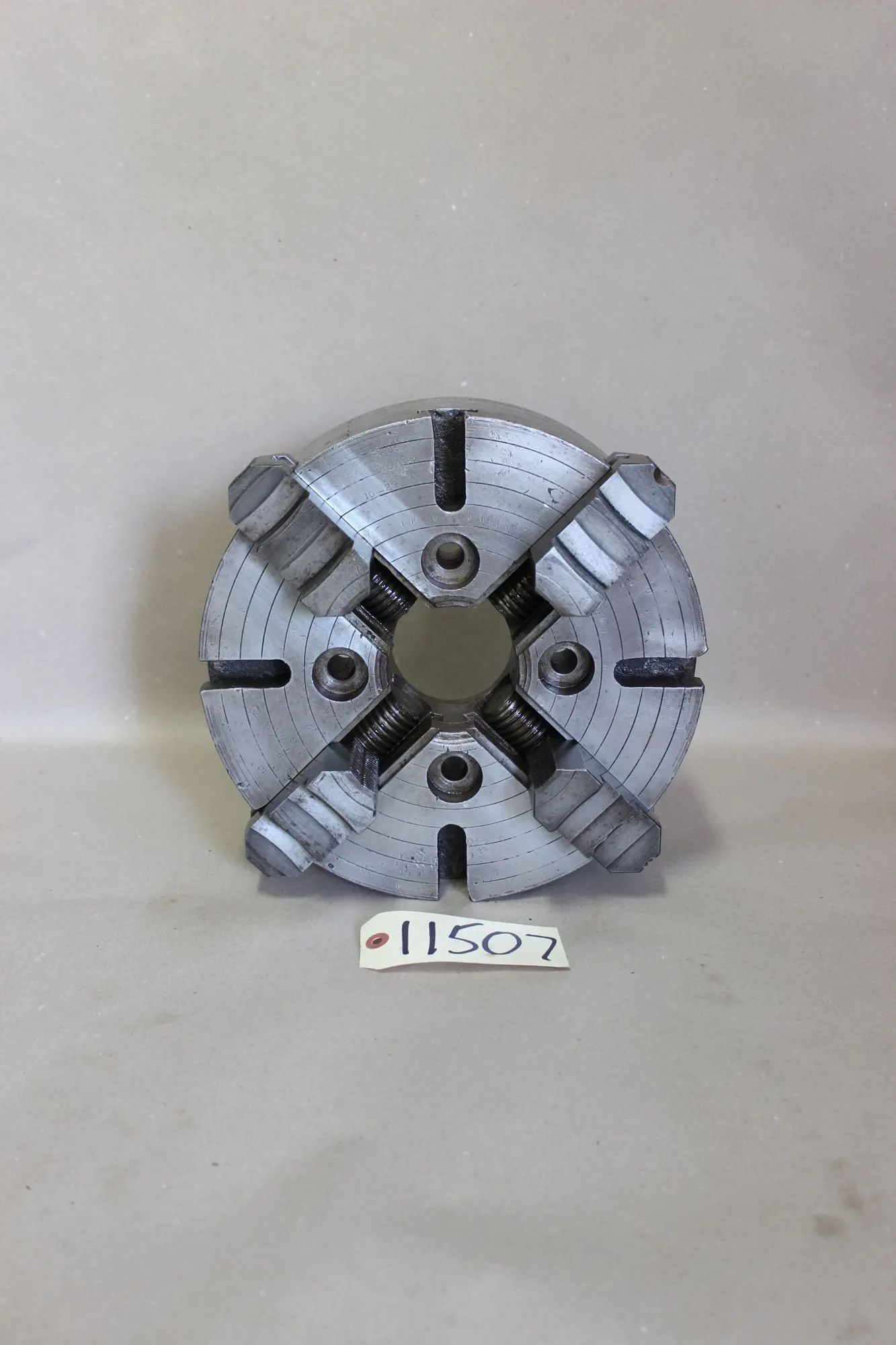 12" Skinner Co. 4-Jaw Chuck