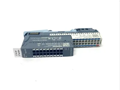 USED SIEMENS POTDIS-TB-BR-W TYPE BR MODULE 6ES7193-6UP00-0DP2 BASE