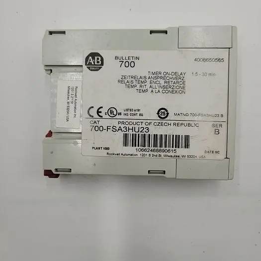 Used ALLEN BRADLEY AB ALLEN BRADLEY 700-FSA3HU23 Timers | ND Industrial Surplus #1222242