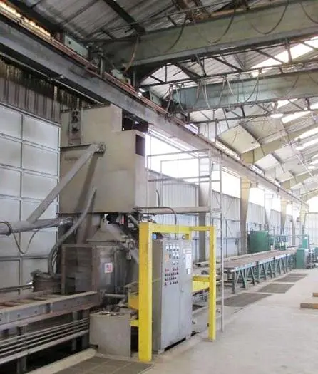 Used 2002 PANGBORN ES-1885 Roller Conveyor Shot Blaster Pennsylvania US | Shot Blasting Equipment #235540