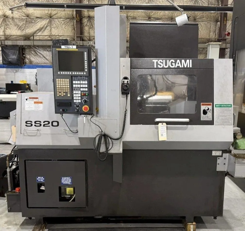 Used 2008 TSUGAMI SS20 Swiss Type Automatic Screw Machines Arizona US | Midstate Machinery #1368007