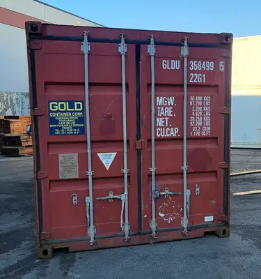 20 ft Standard Shipping Container - GLDU3584995